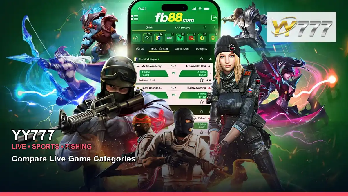 YY777 sports betting and arcade games for Philippine players