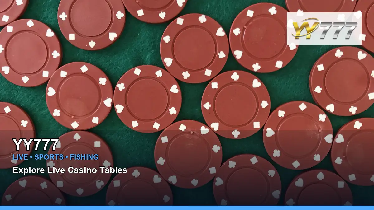 YY777 live casino tables for Philippine players